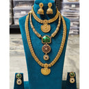 Joyful Jewel Art Heritage Style Matte Pota Stone Temple Collection Combo Set