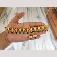 Joyful Jewel Art Traditional Matte Pota Stone Choker Necklace Set