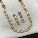 Amoliya Jewels Polki Kundan Necklace Set
