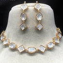 Amoliya Jewels Polki Kundan Necklace Set