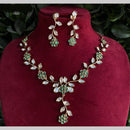 Amoliya Jewels Gold Plated Polki Kundan Timeless Wedding Collection Necklace Set