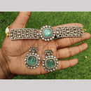 Amoliya Jewels Gold Plated Kundan Choker Necklace Set