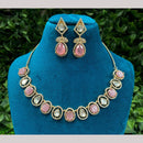 Amoliya Jewels Polki Kundan Necklace Set