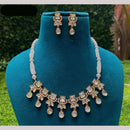 Amoliya Jewels Polki Kundan Necklace Set