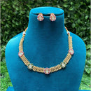 Amoliya Jewels Polki Kundan Necklace Set