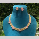 Amoliya Jewels Polki Kundan Necklace Set