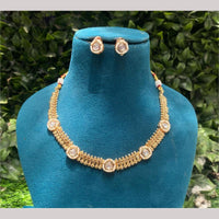 Amoliya Jewels Polki Kundan Necklace Set