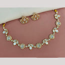 Amoliya Jewels Timeless Treasure Polki Kundan Necklace Set 