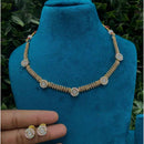 Amoliya Jewels Crystal Stone Necklace Set