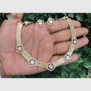 Amoliya Jewels Polki Kundan Choker Necklace Set