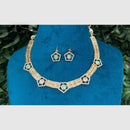 Amoliya Jewels Polki Kundan Choker Necklace Set