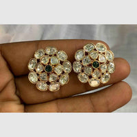 Amoliya Polki Kundan Stud Earrings