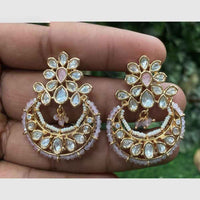 Amoliya Polki Kundan Dangler Earrings