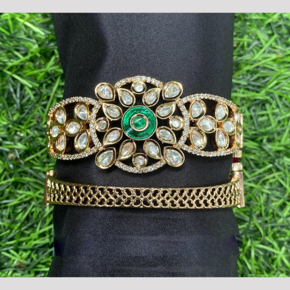 Amoliya Jewels Festive & Bridal Wear Kundan Stone Kada