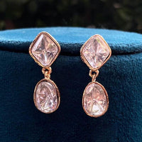 Amoliya Jewels Modern Crystal Dangles Earrings