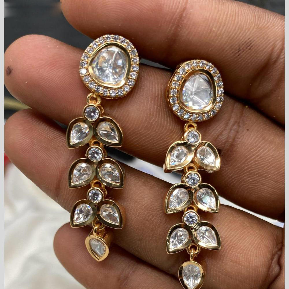 Amoliya Jewels Classic Ethnic Dangler Earrings