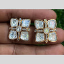 Amoliya Jewels Polki Kundan Studs Earrings