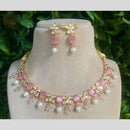 Amoliya Jewels Polki Kundan & Beads Necklace Set