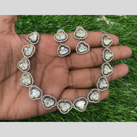 Amoliya Jewels Polki Kundan Necklace Set