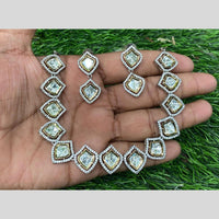 Amoliya Jewels Polki Kundan Necklace Set