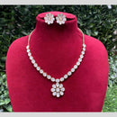 Amoliya Jewels Polki Kundan Floral Necklace Set
