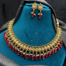 Amoliya Jewels Tradition Meets Trend Pearl And Beads Necklace Set