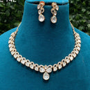 Amoliya Jewels Royal Polki Kundan Stone Necklace Set