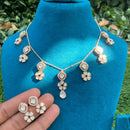 Amoliya Jewels Royal Polki Kundan Stone Heritage Necklace Set