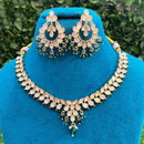 Amoliya Jewels Royal Polki Kundan Stone And Beads Heritage Necklace Set