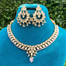 Amoliya Jewels Royal Polki Kundan Stone And Beads Heritage Necklace Set
