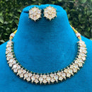 Amoliya Jewels Royal Polki Kundan Stone And Pearl Heritage Necklace Set