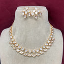 Amoliya Jewels Royal Polki Kundan Stone Heritage Necklace Set