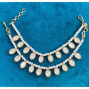 Amoliya Jewels Designer Polki Kundan Pearl Kaanchain