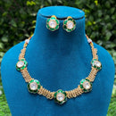 Amoliya Jewels Royal Polki Kundan And Meenakari Necklace Set

