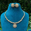 Amoliya Jewels Regal Look Polki Kundan Statement Necklace Set