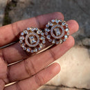 Amoliya Jewels Royal Polki Kundan Stone Designer Studs Earrings
