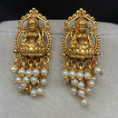 Amoliya Jewels Royal Look Goddess Temple Pearl Dangler Earrings