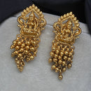 Amoliya Jewels Royal Look Goddess Temple Pearl Dangler Earrings