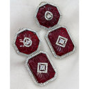 Amoliya Jewels Graceful American Diamond And Austrian Stone Dangler Earrings