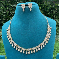 Amoliya Jewels Royal Polki Kundan Stone Necklace Set