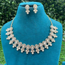 Amoliya Jewels Royal Polki Kundan Stone Necklace Set