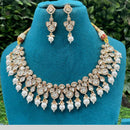 Amoliya Jewels Royal Polki Kundan Stone Pearl And Beads Necklace Set