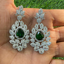 Amoliya Jewels Classic American Daimond Dangler Earrings