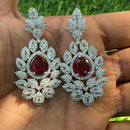 Amoliya Jewels Classic American Daimond Dangler Earrings