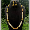 Amoliya Jewels Royal Pearl Necklace Set