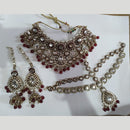 The Fashion Jewels Royal Kundan Pearl And Beads Necklace Set