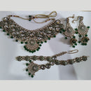The Fashion Jewels Royal Kundan Pearl And Beads Necklace Set