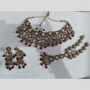 The Fashion Jewels Royal Kundan Pearl And Beads Necklace Set