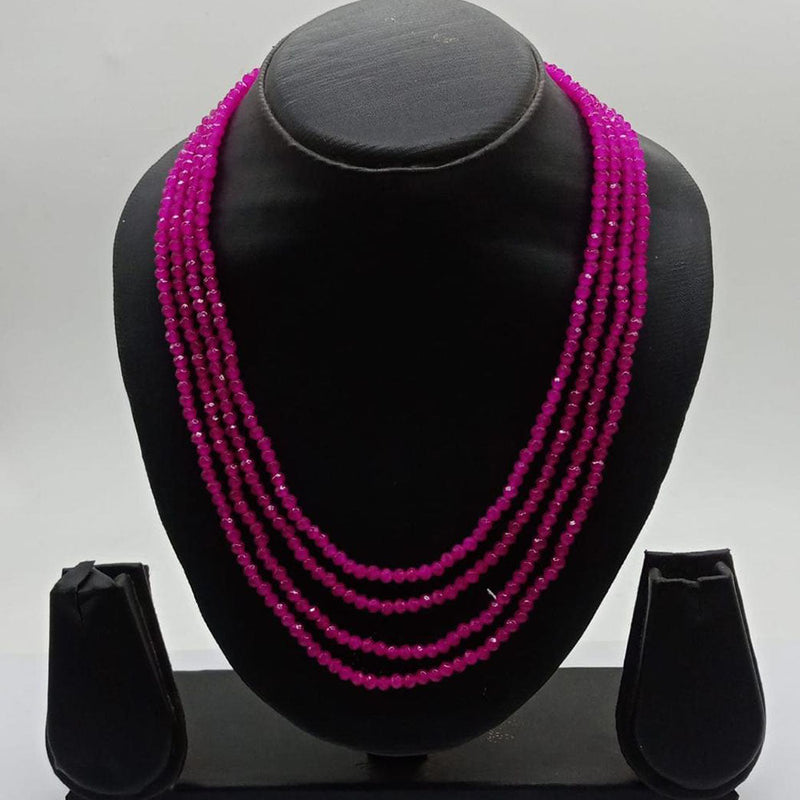 Anjali Jewellery Multi Layer Pearls Long Necklace