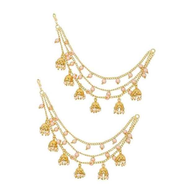 Anjali Jewellery Gold Plated Pearls Kanchain